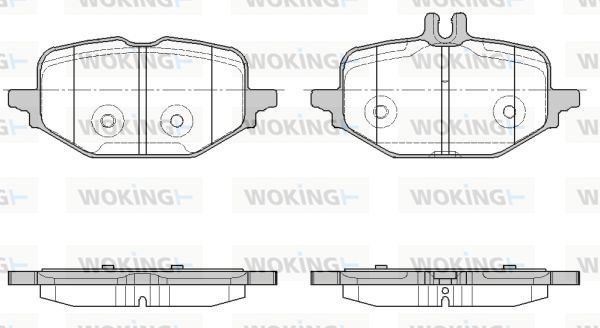 Brake Pad Set, disc brake (P18723.10)