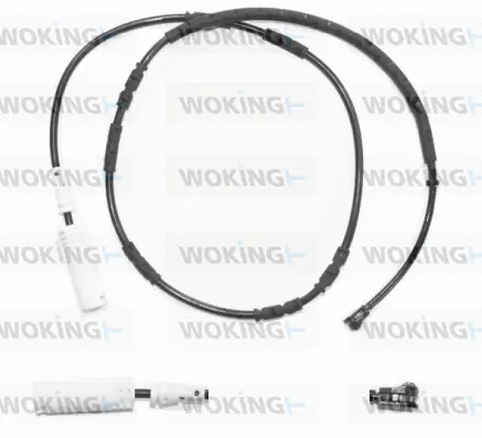 Warning Contact, brake pad wear (001129)