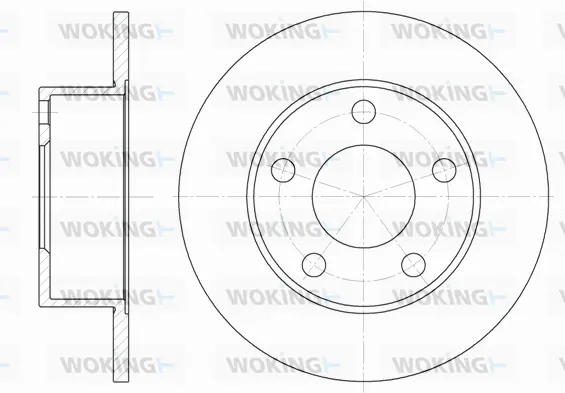 Brake Disc (D6121.00)