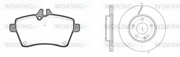 Brake Kit, disc brake (810443.00)