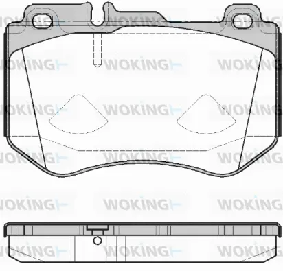Brake Pad Set, disc brake (P14913.00)