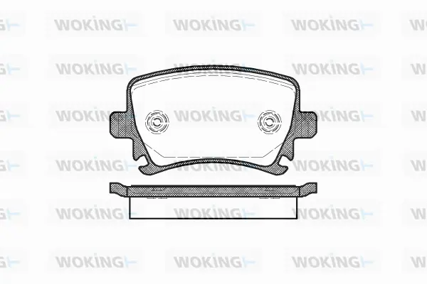 Brake Pad Set, disc brake (P11313.00)