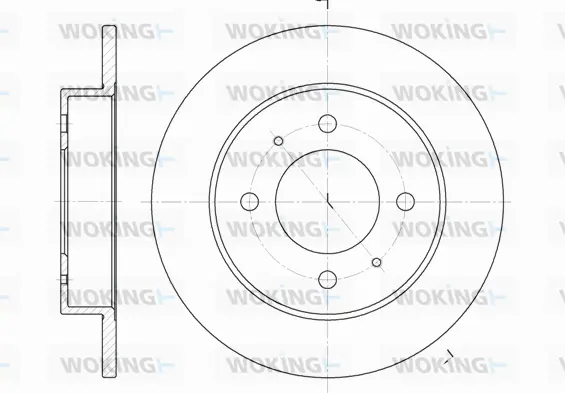Brake Disc (D6627.00)