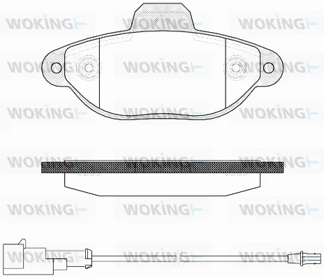 Brake Pad Set, disc brake (P5143.22)