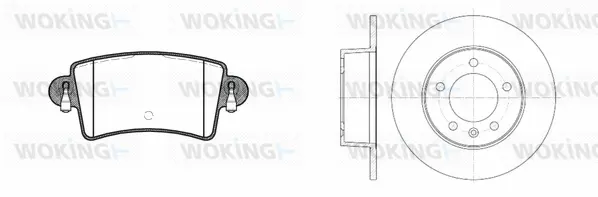 Brake Kit, disc brake (89333.00)