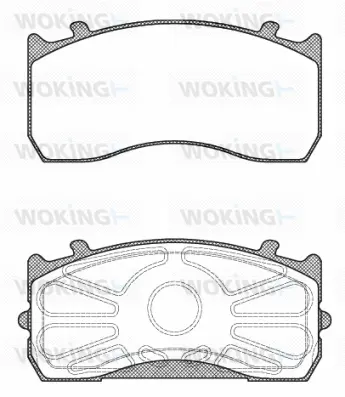 Brake Pad Set, disc brake (JSA 9153.10)