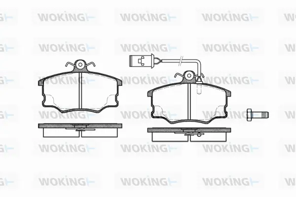 Brake Pad Set, disc brake (P0463.52)