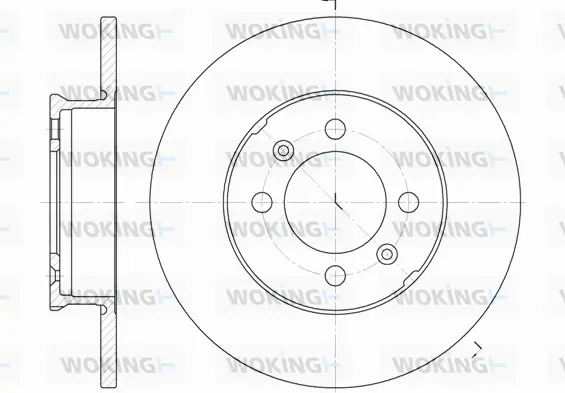 Brake Disc (D6839.00)