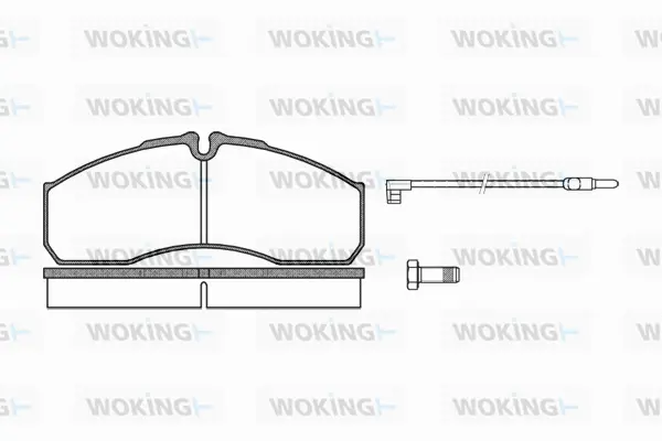 Brake Pad Set, disc brake (P7513.12)