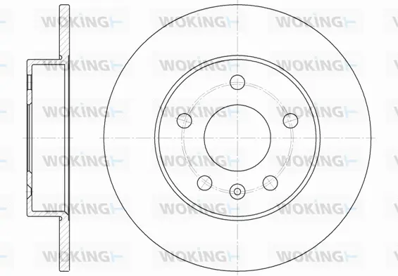 Brake Disc (D6578.00)