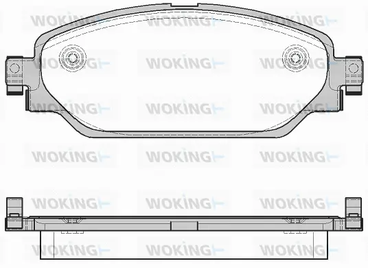 Brake Pad Set, disc brake (P14793.08)