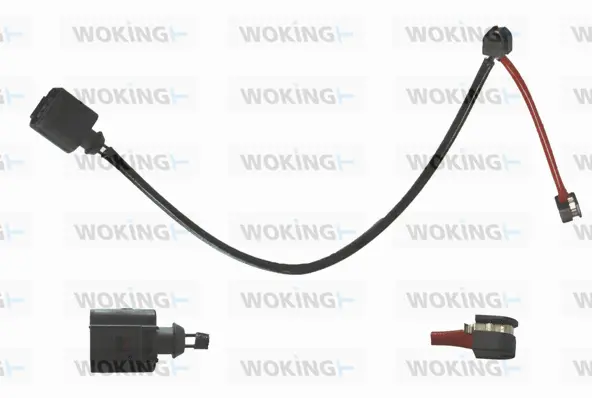 Warning Contact, brake pad wear (001154)