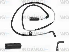 Warning Contact, brake pad wear (001086)
