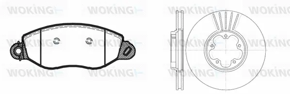 Brake Kit, disc brake (86723.03)