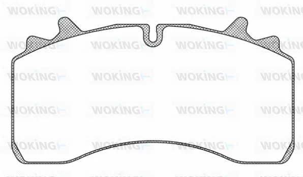Brake Pad Set, disc brake (JSA 11753.10)