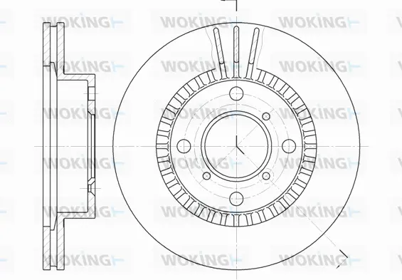 Brake Disc (D6553.10)