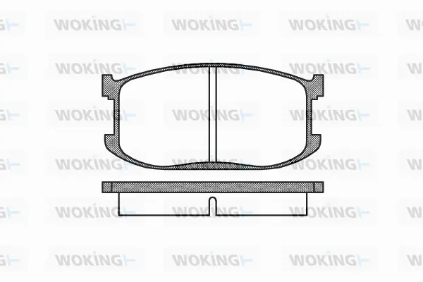 Brake Pad Set, disc brake (P0263.00)