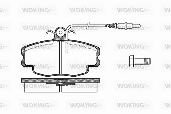 Brake Pad Set, disc brake (P0413.24)