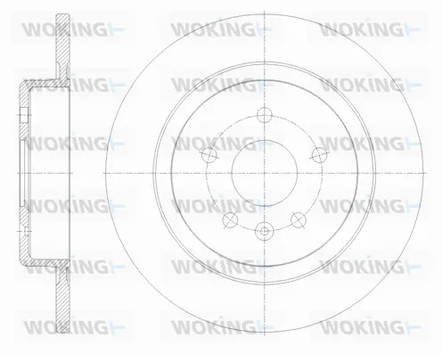 Brake Disc (D61791.00)
