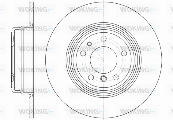 Brake Disc (D6510.00)