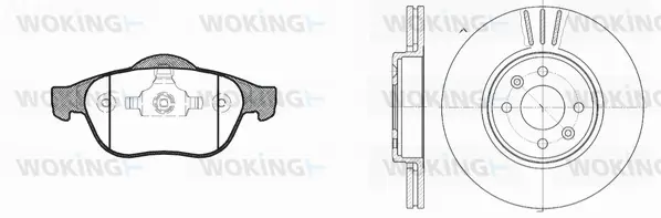 Brake Kit, disc brake (89433.01)
