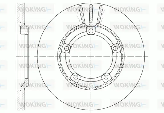 Brake Disc (D6870.10)