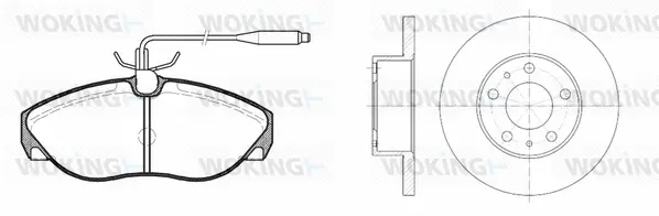 Brake Kit, disc brake (85863.00)