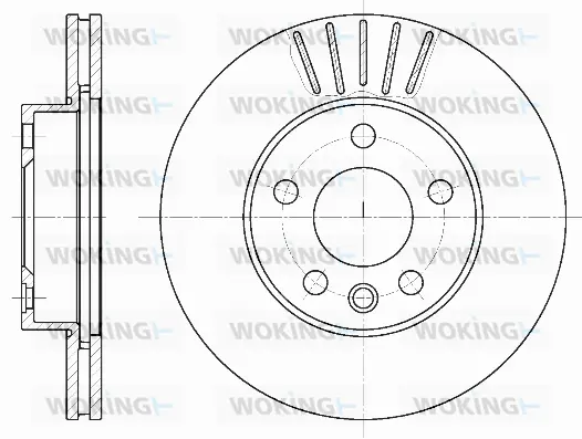 Brake Disc (D6551.10)