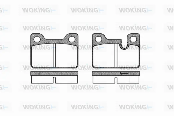 Brake Pad Set, disc brake (P0133.00)