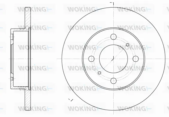 Brake Disc (D61117.00)
