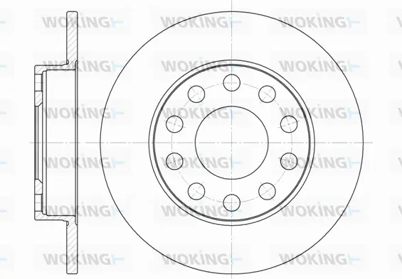 Brake Disc (D6753.00)