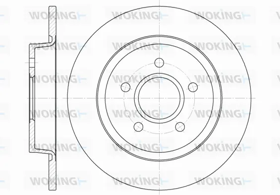 Brake Disc (D6712.00)