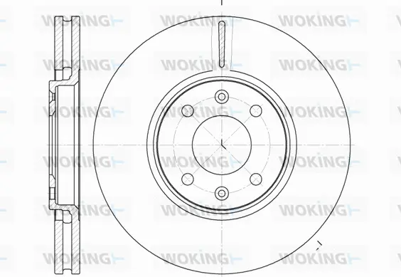 Brake Disc (D6587.10)