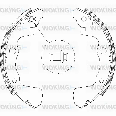 Brake Shoe (Z4373.00)