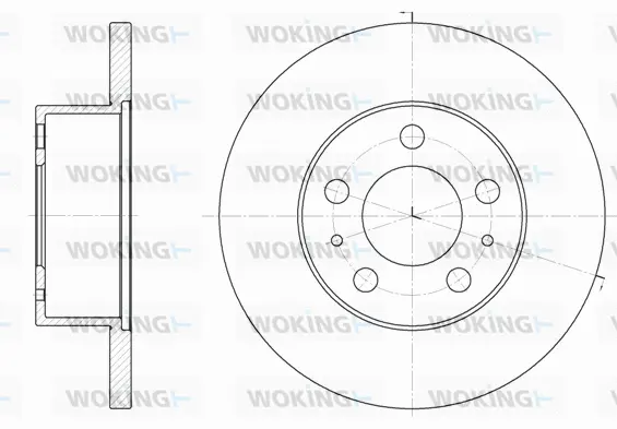 Brake Disc (D6233.00)