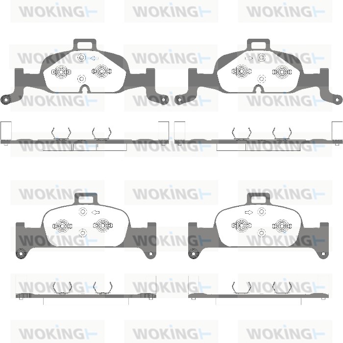 Brake Pad Set, disc brake (P17913.10)