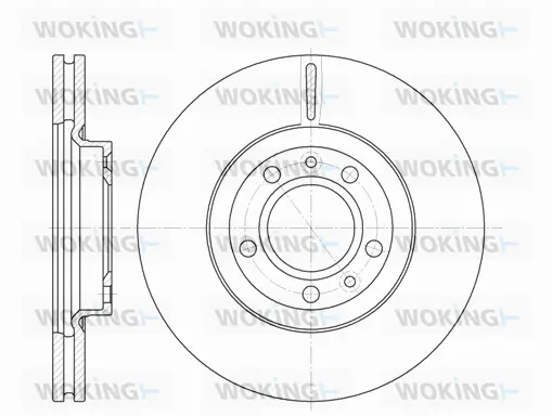 Brake Disc (D6869.10)