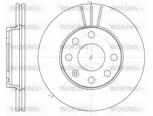 Brake Disc (D6061.10)