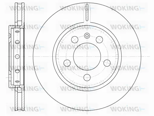 Brake Disc (D6646.10)