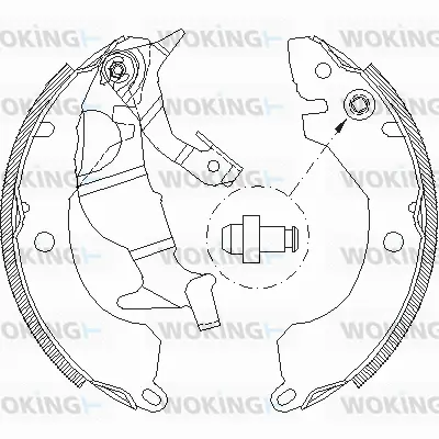 Brake Shoe (Z4371.00)