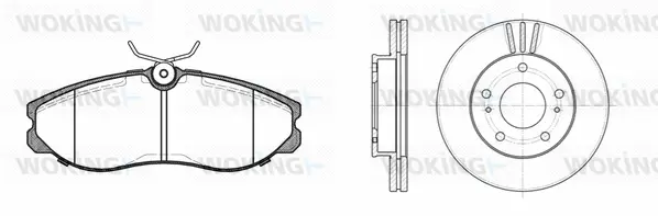 Brake Kit, disc brake (85623.00)