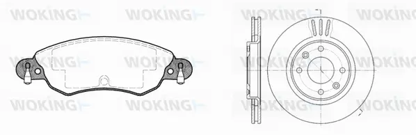 Brake Kit, disc brake (89293.00)