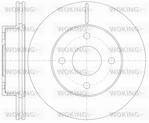 Brake Disc (D61131.10)