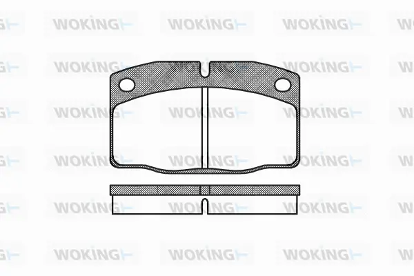 Brake Pad Set, disc brake (P0013.00)