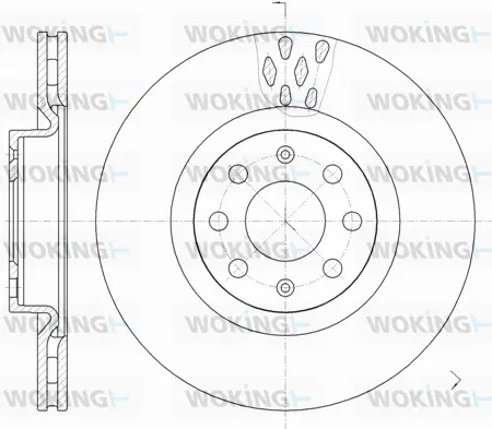 Brake Disc (D6982.10)