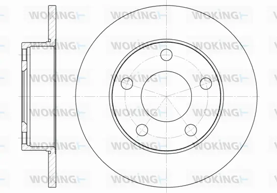 Brake Disc (D6124.00)
