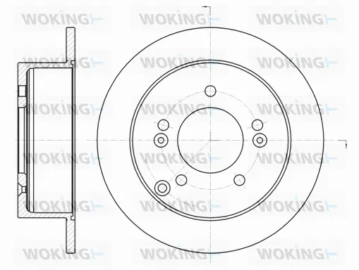 Brake Disc (D6766.00)