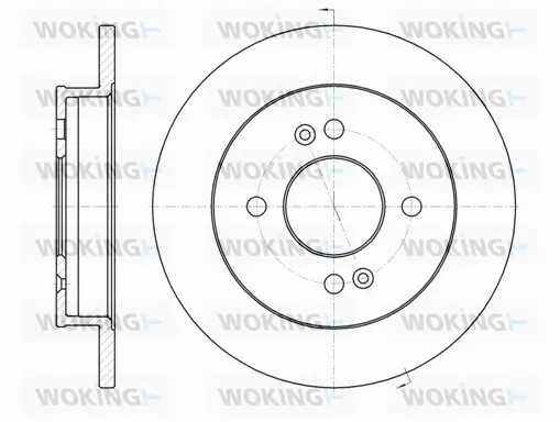 Brake Disc (D6991.00)