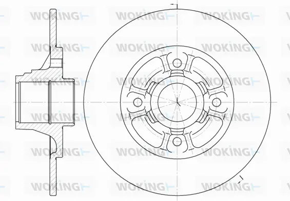 Brake Disc (D6073.00)
