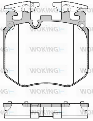 Brake Pad Set, disc brake (P17903.00)